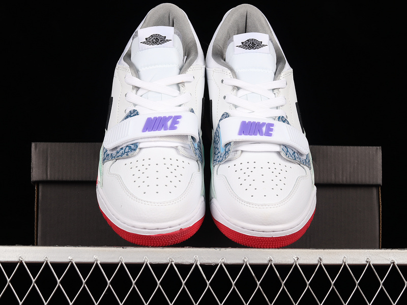 Air Jordan Legacy 312 Low White/Purple-Blue 27