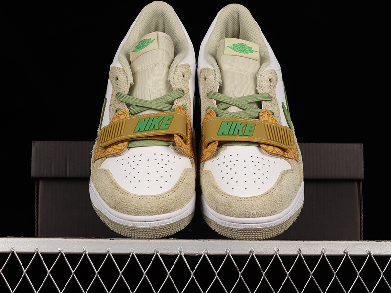 Jordan Legacy 312 Low Green/White/Brown 25