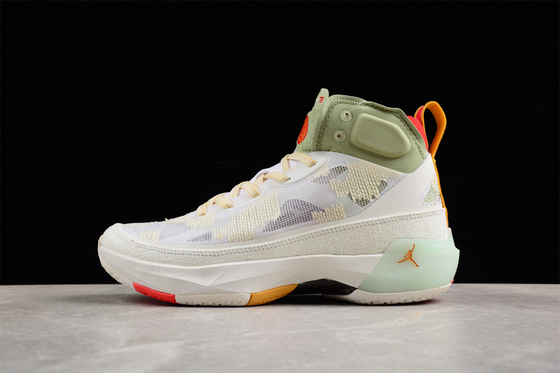 Air Jordan 37 Cny White/Grey/Green 3