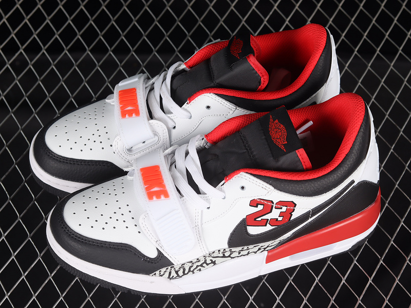 Air Jordan Legacy 312 Low 23 White/Black/Red 7