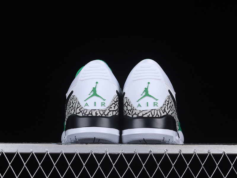 Air Jordan Legacy Aj312 Low White/Grey/Green/Black 23