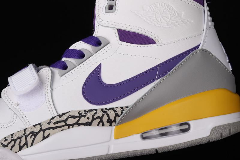 Air Jordan Legacy 312 Lakers White/Field Purple-Amarillo 7