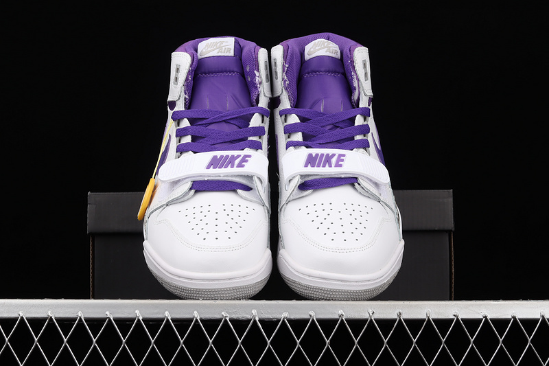 Air Jordan Legacy 312 Lakers White/Field Purple-Amarillo 15