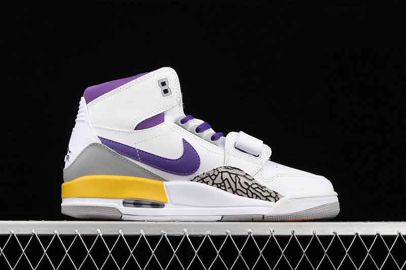 Air Jordan Legacy 312 Lakers White/Field Purple-Amarillo 17