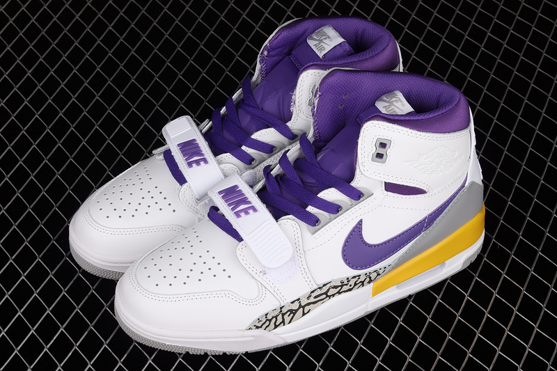 Air Jordan Legacy 312 Lakers White/Field Purple-Amarillo 31