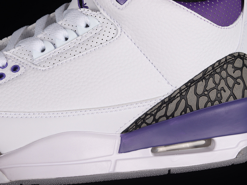 Air Jordan 3 Retro Dark Iris White/Black/Dark Iris/Cement Grey 15