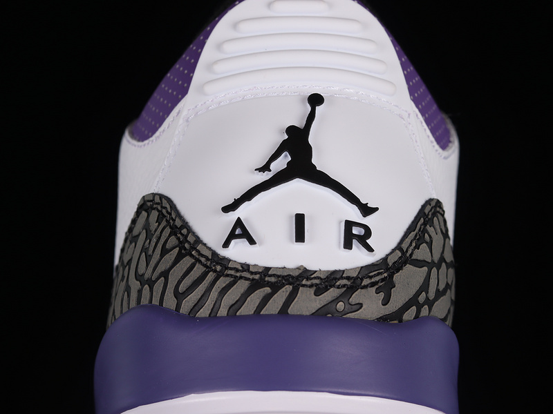 Air Jordan 3 Retro Dark Iris White/Black/Dark Iris/Cement Grey 27