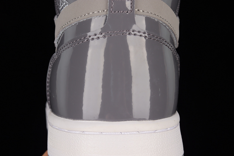 Air Jordan 1 Zoom Cmft Grey/Light Grey/White 23