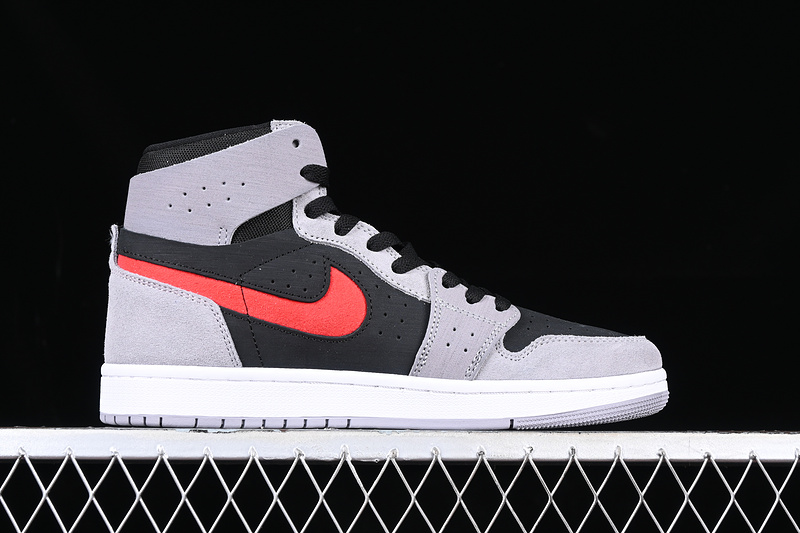 Air Jordan 1 High Zoom Comfort 2 Black/Fire Red/Cement 3