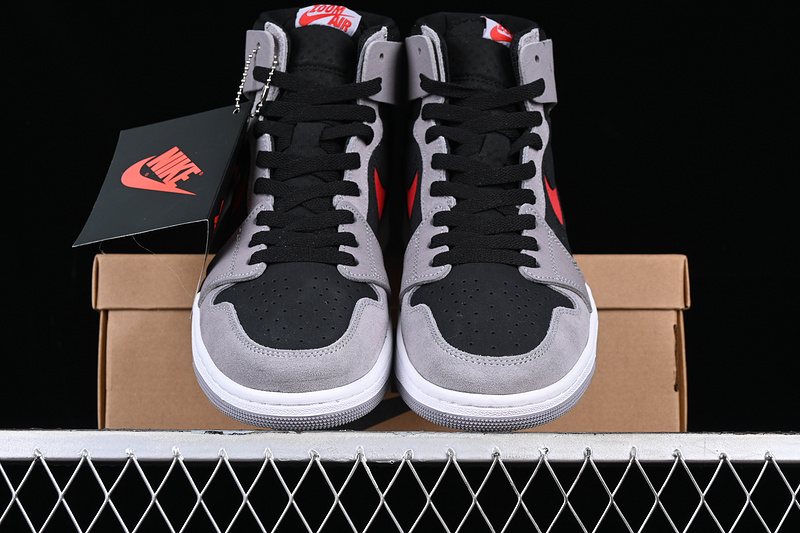 Air Jordan 1 High Zoom Comfort 2 Black/Fire Red/Cement 11