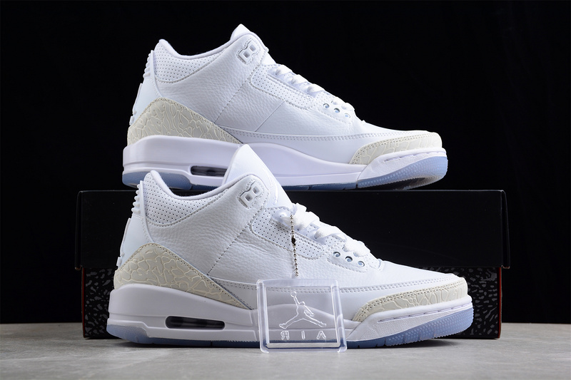 Air Jordan 3 Retro White/White-White 23