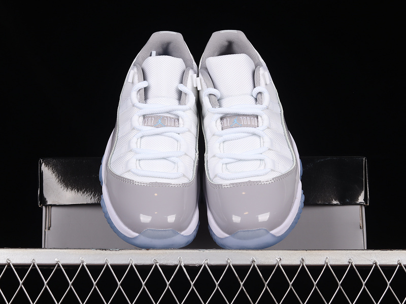 Air Jordan 11 Low Cement Grey/White/Blue 25