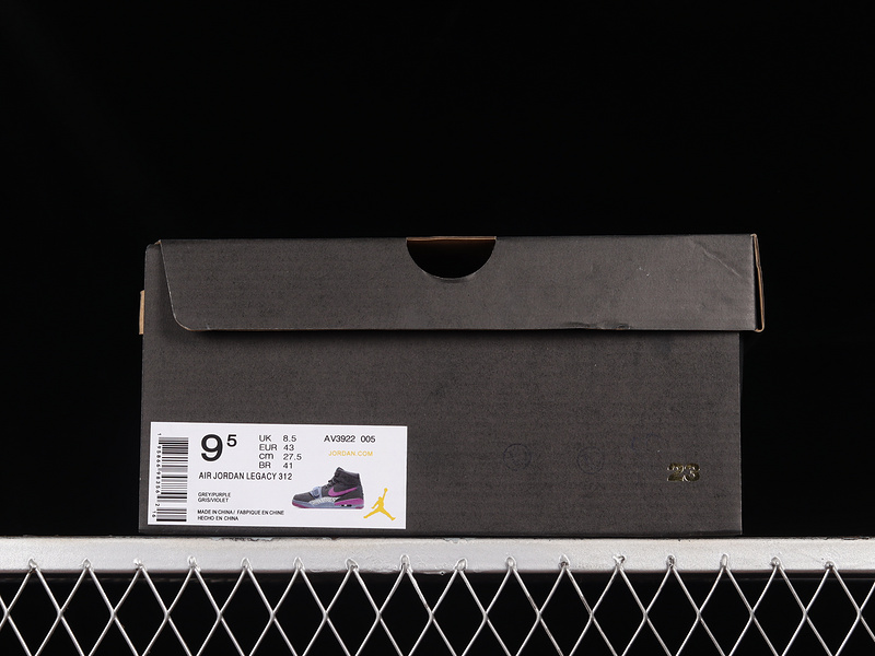 Jordan Legacy 312 Dark Grey/Purple-Blue 23