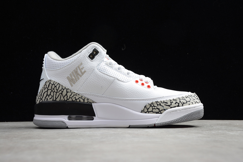 Air Jordan 3 Retro Jth Nrg White/Fire Red-Black 31