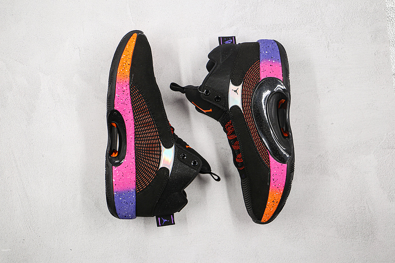 Air Jordan 35 Sunset Black/Black/Multi-Color 7