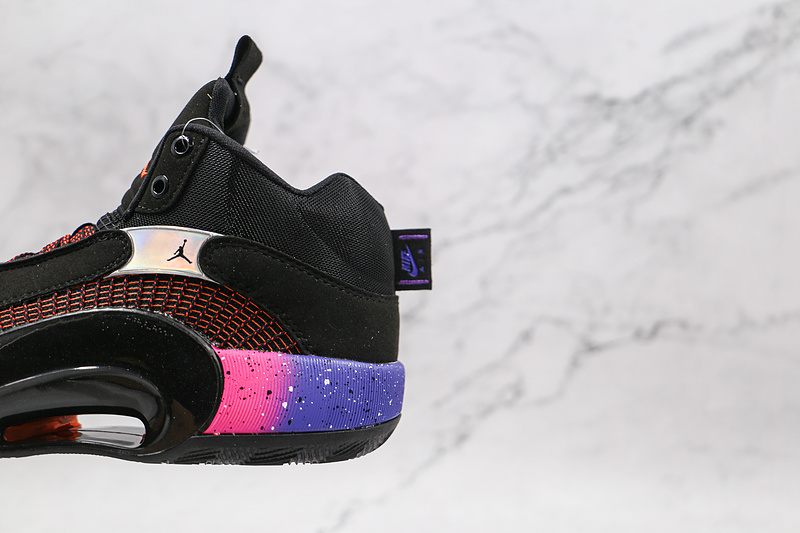 Air Jordan 35 Sunset Black/Black/Multi-Color 15