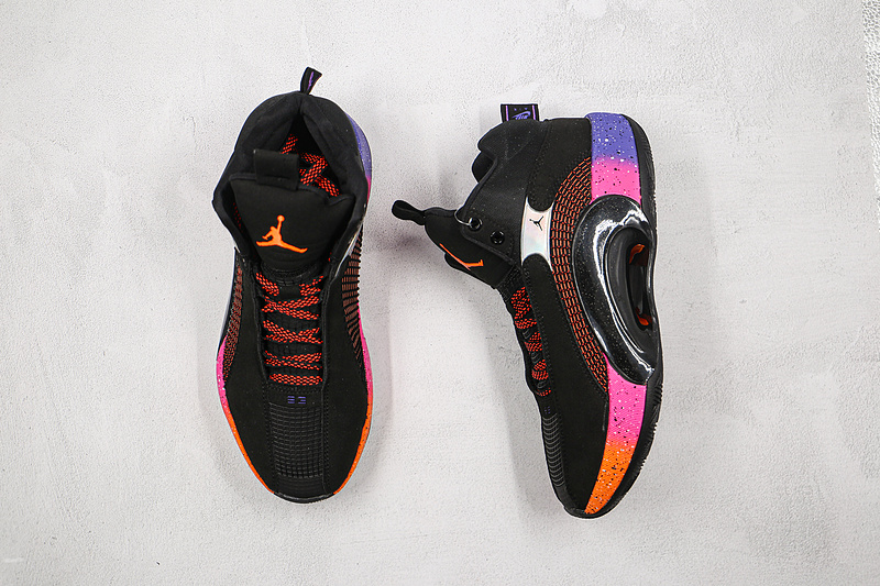 Air Jordan 35 Sunset Black/Black/Multi-Color 21