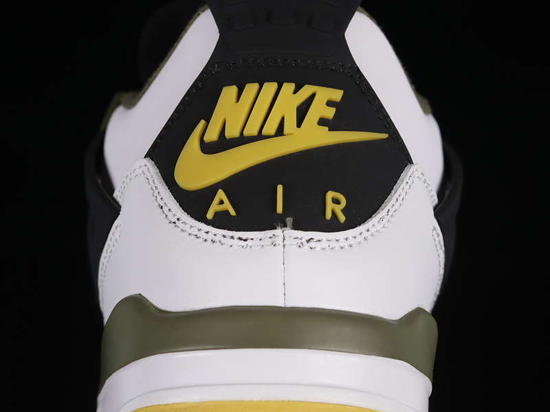 Air Jordan 4 Retro White/Black/Green 29