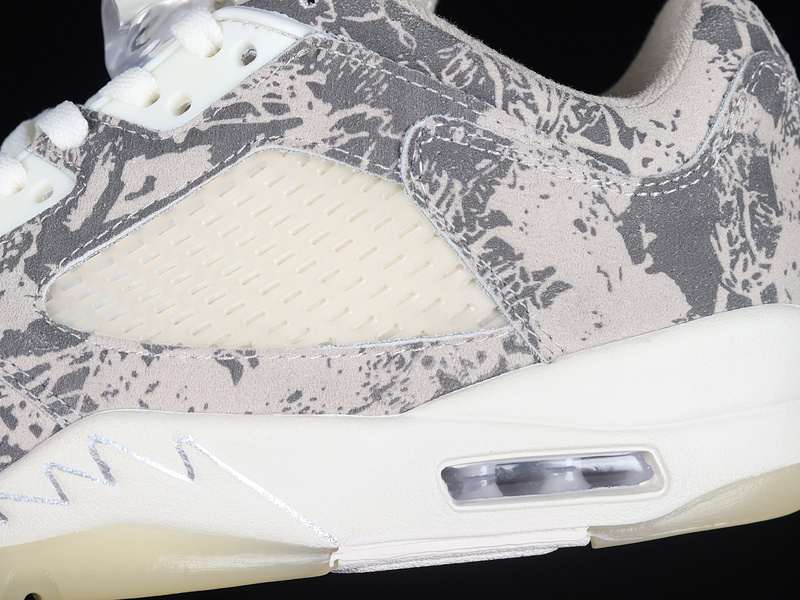 Air Jordan 5 Low Expression Coconut Milk/Black-White 19