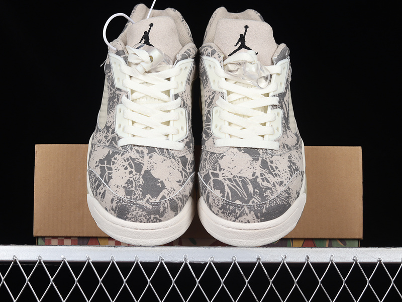 Air Jordan 5 Low Expression Coconut Milk/Black-White 27