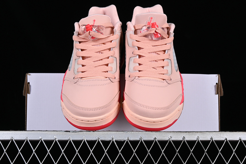 Air Jordan 5 Low Arctic Orange/Grey/Black 3