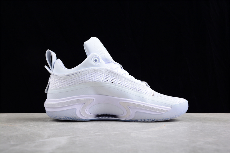 Air Jordan 36 Low Pure Money White/Metallic Silver 23