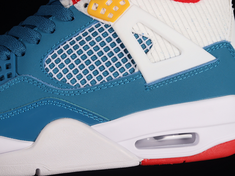 Air Jordan 4 Retro Gs Messy Room French Blue/White/Gym Red/Pearl White/Chutney 21