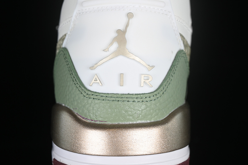 Air Jordan Legacy Aj312 Low White/Grey/Green/Red 23