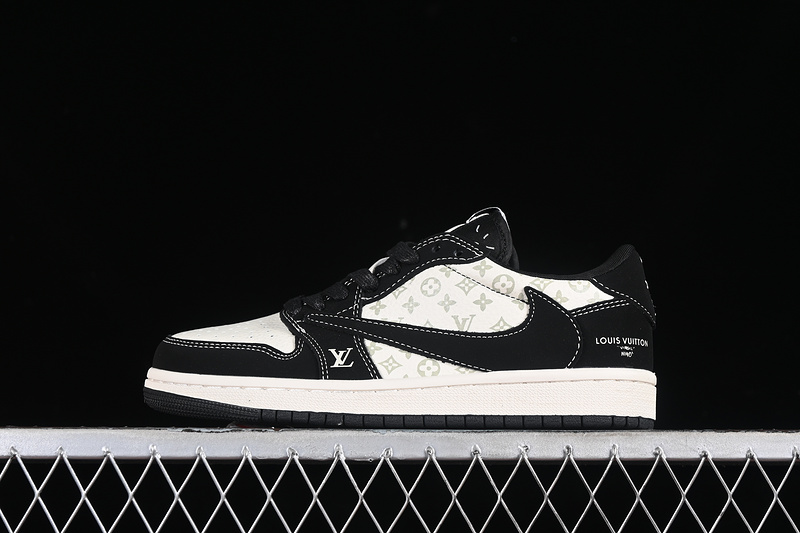 Travis Scott Fragment Design Air Jordan 1 Low Og Sp Black/Grey/White 13