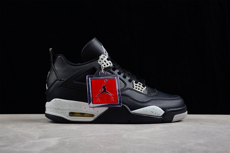 Air Jordan 4 Retro Ls Oreo 2015 Black/Tech Grey-Black 25