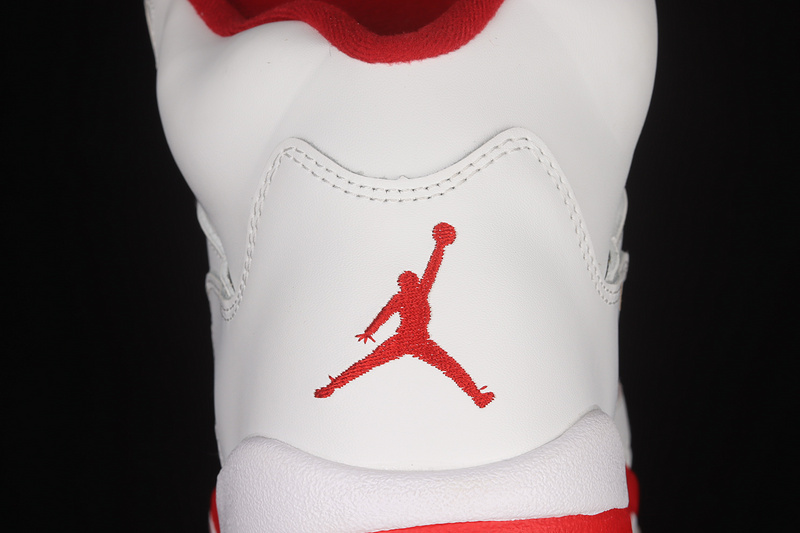 Air Jordan 5 Retro Gs White/Pink Foam/Gym Red 29