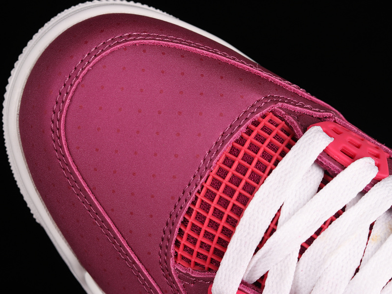 Air Jordan 4 Gs Valentine's Day True Berry/Rush Pink-White 3