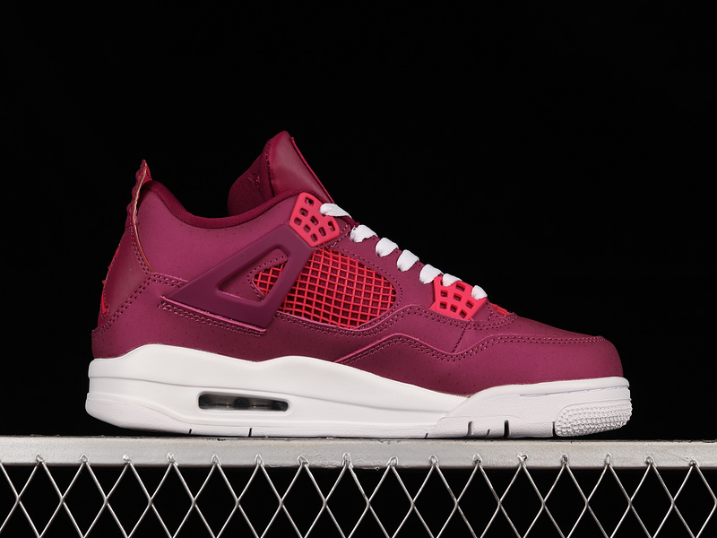 Air Jordan 4 Gs Valentine's Day True Berry/Rush Pink-White 11