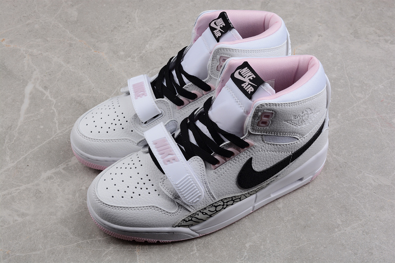 Air Jordan Legacy 312 Gs White/Black/Pink 7