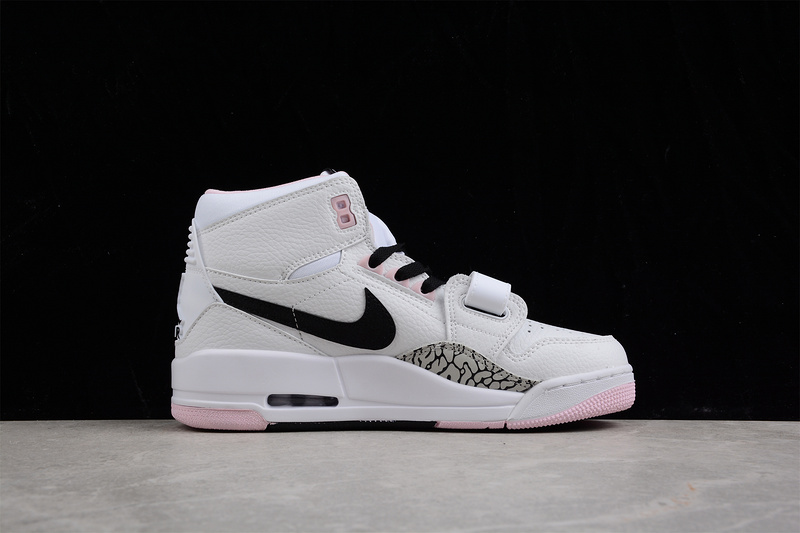 Air Jordan Legacy 312 Gs White/Black/Pink 13