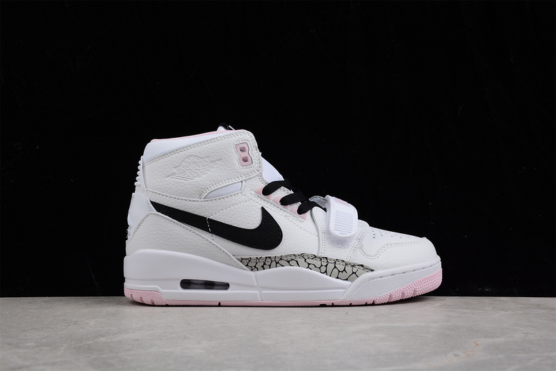 Air Jordan Legacy 312 Gs White/Black/Pink 19