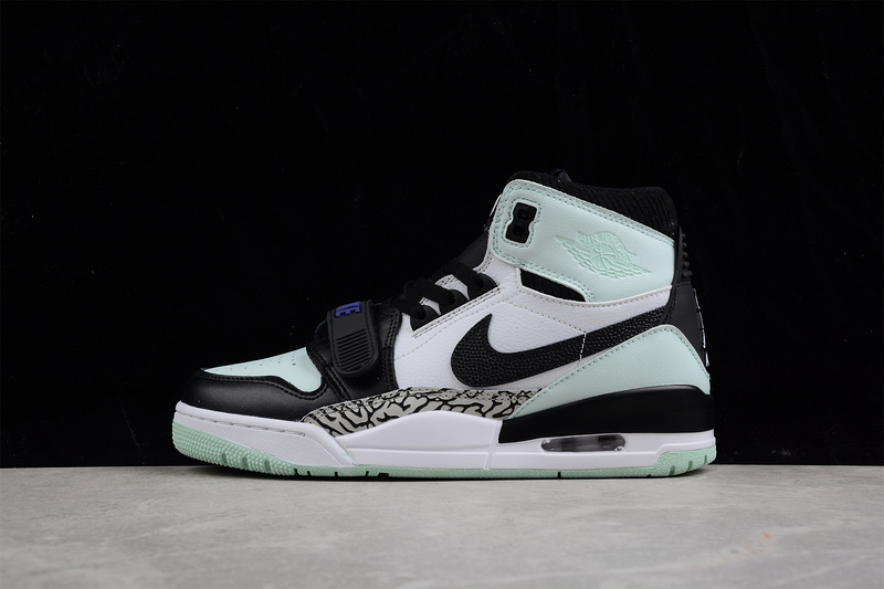 Jordan Legacy 312 Igloo Light Aqua/White/Mystic Navy 5