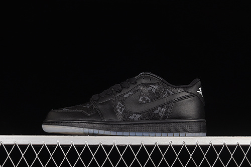 L*V X Air Jordan 1 Low Black/Black/Black 27