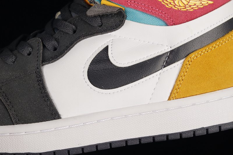 Air Jordan 1 High Zoom Comfort Multi-Color/White 7