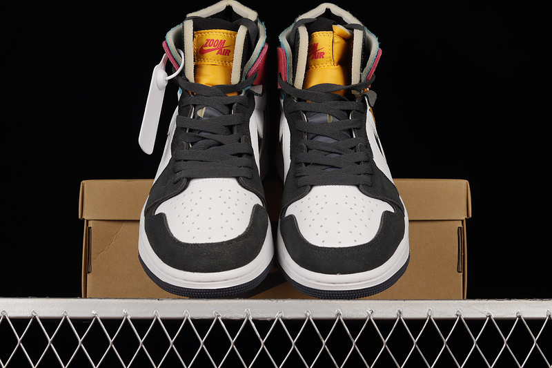 Air Jordan 1 High Zoom Comfort Multi-Color/White 25