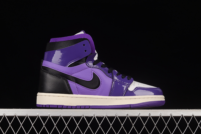 Air Jordan 1 Zoom Comfortcourt Purple Patent/Black 17