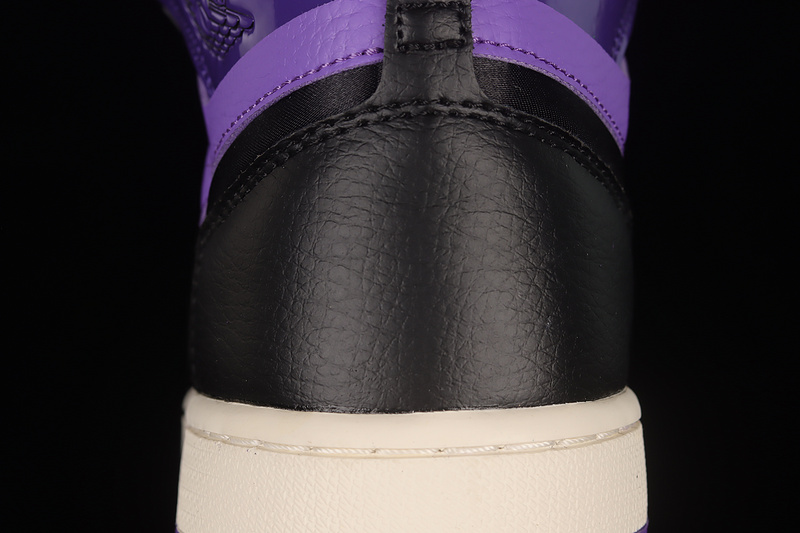 Air Jordan 1 Zoom Comfortcourt Purple Patent/Black 19