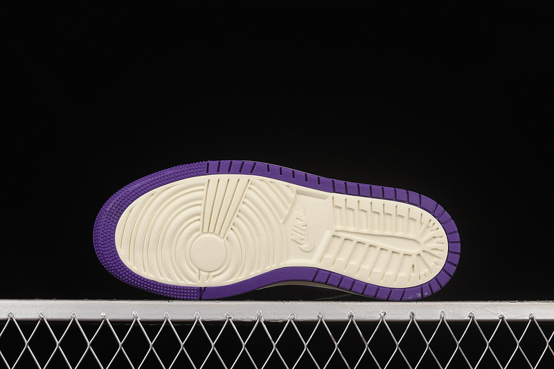 Air Jordan 1 Zoom Comfortcourt Purple Patent/Black 25