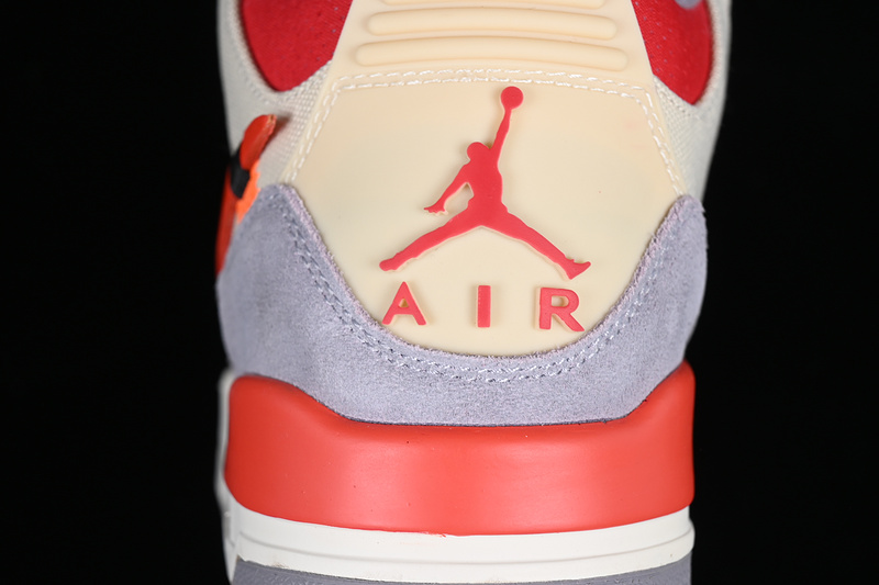 Air Jordan 3 Co-Branding Grey/Orange/Yellow 19