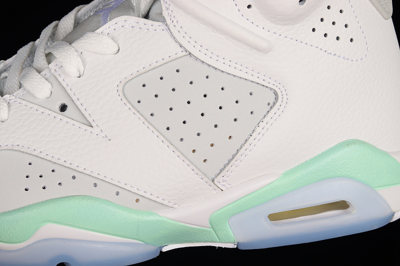 Air Jordan 6 Retro White/Pure Platinum-Mint Foam 7