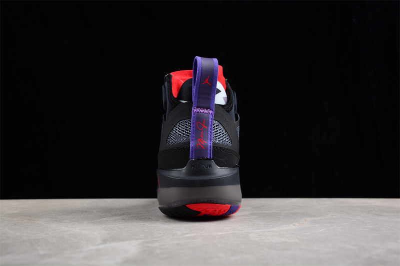 Air Jordan 37 Pf Black/Club Purple/Dark Charcoal/True Red/Okra 13