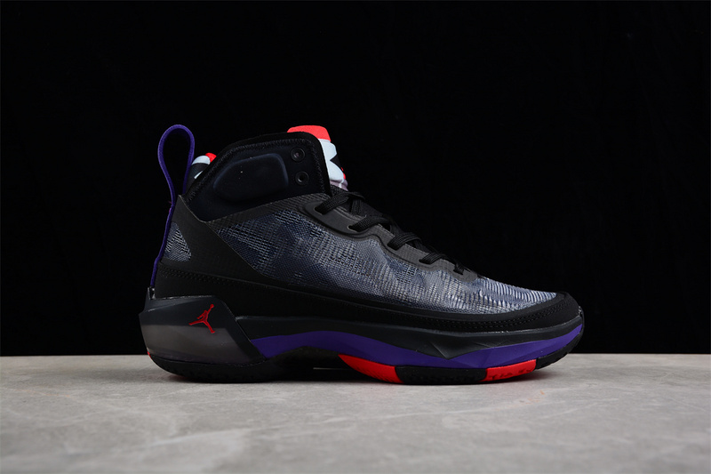 Air Jordan 37 Pf Black/Club Purple/Dark Charcoal/True Red/Okra 17