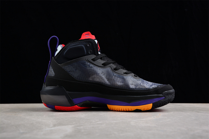 Air Jordan 37 Pf Black/Club Purple/Dark Charcoal/True Red/Okra 25