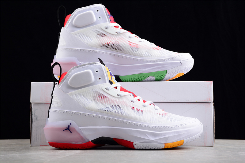 Air Jordan 37 Pf Hare White/True Red/Light Silver 13