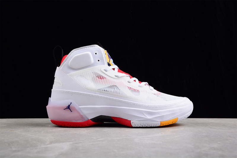 Air Jordan 37 Pf Hare White/True Red/Light Silver 17